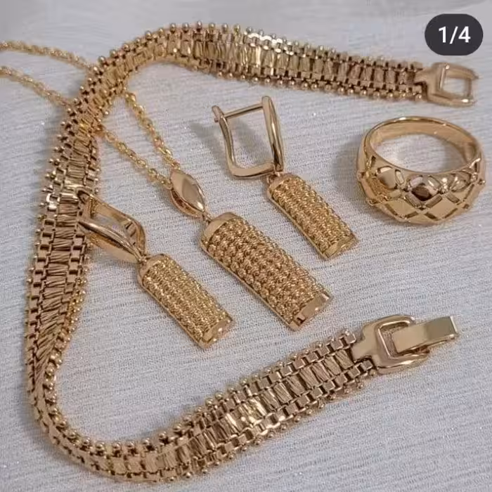 سرویس طرح طلای زنانه، برند معروف ژوپینگ💍