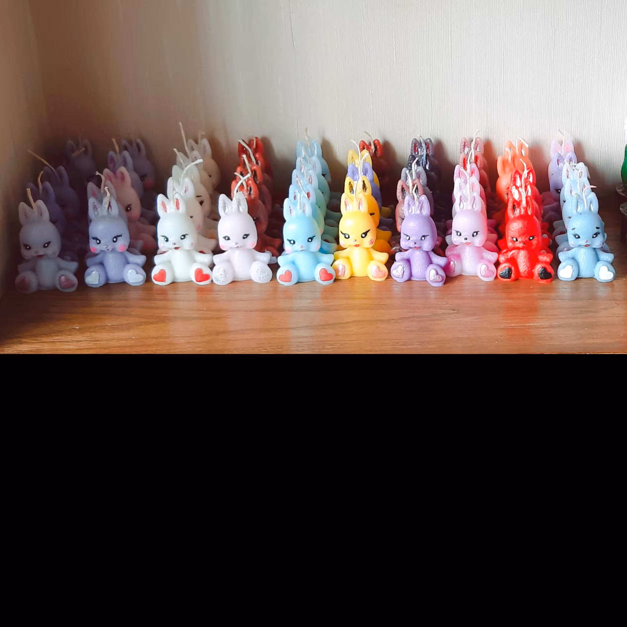 پک 50 عددی شمع خرگوش مخصوص گیفت