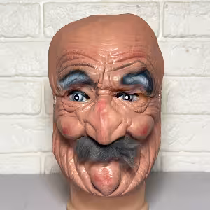 ماسک لاتکس پیر مرد کد 2259