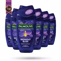 6 عدد شامپو بدن پالمولیو آروما اسنس Palmolive مدل میدنایت بلیس Midnight Bliss حجم 250 میلی لیتر (اورجینال)