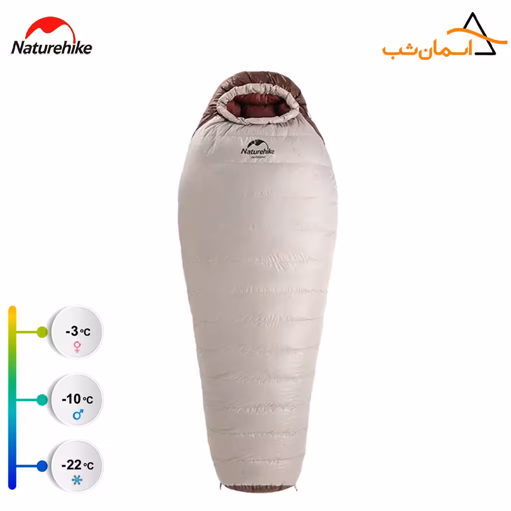 کیسه خواب نیچرهایک مدل اسنوبرد منفی 3