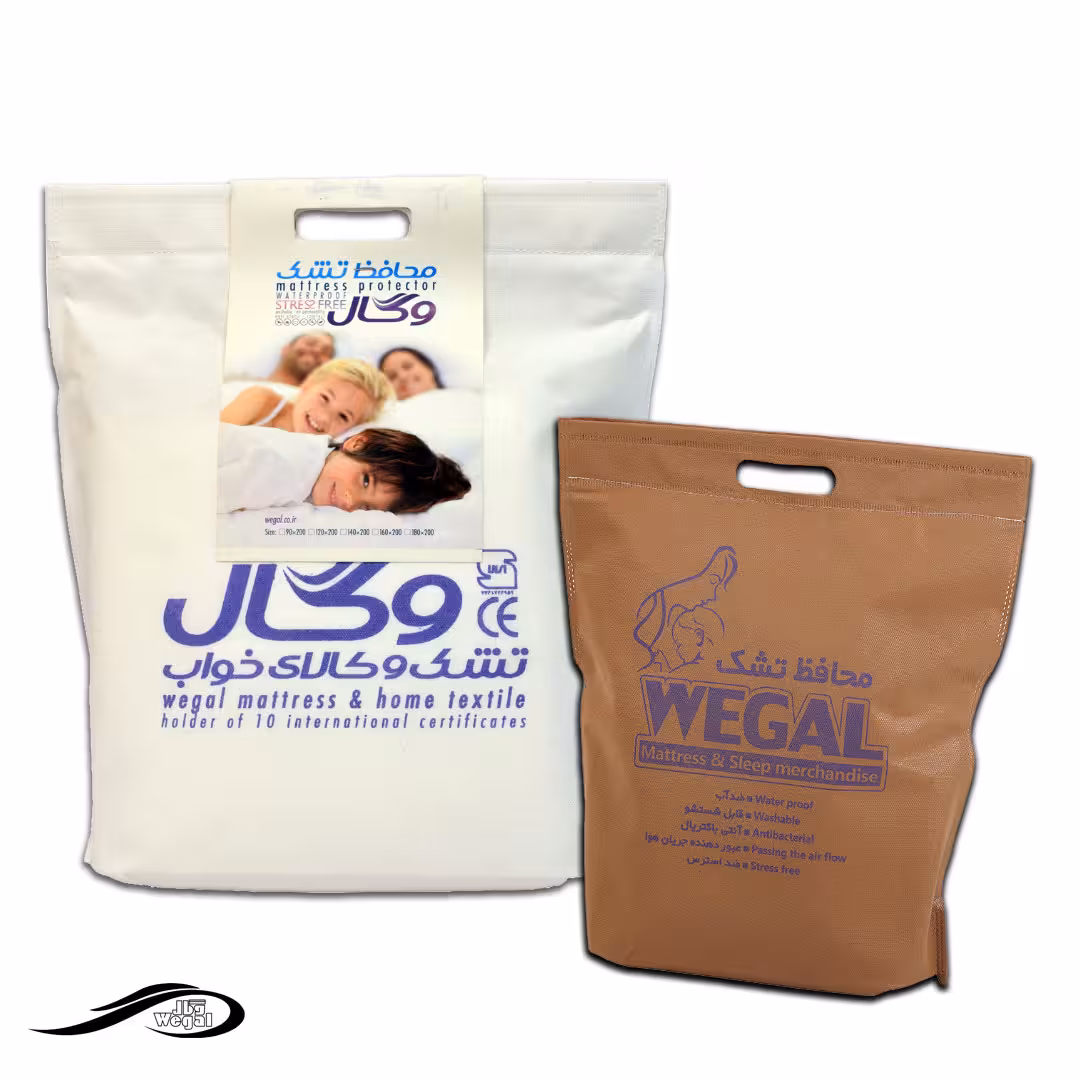 محافظ تشک تخت ضد آب وگال سایز یک نفره 200*120