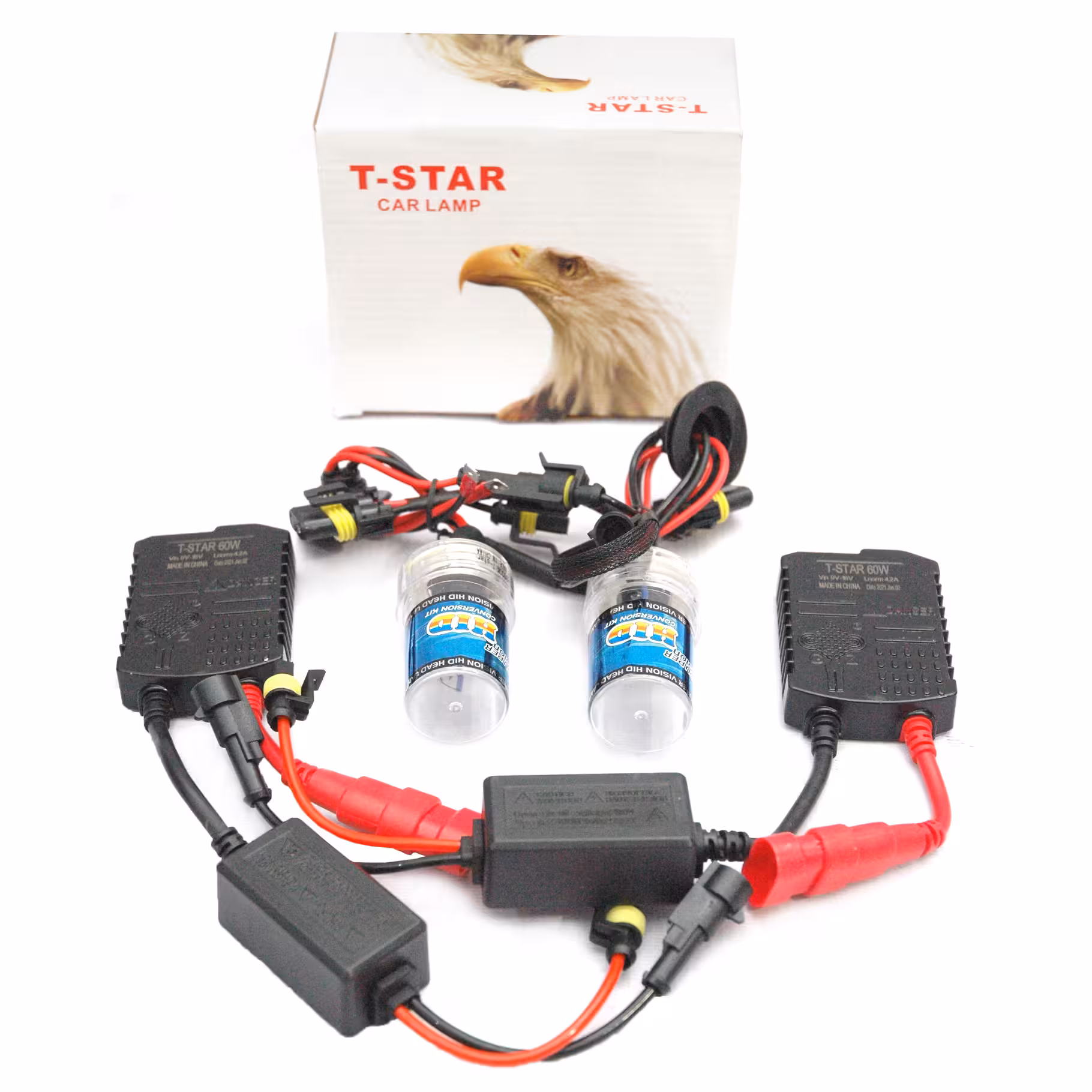 لامپ زنون پایه H4 مدل T.STAR