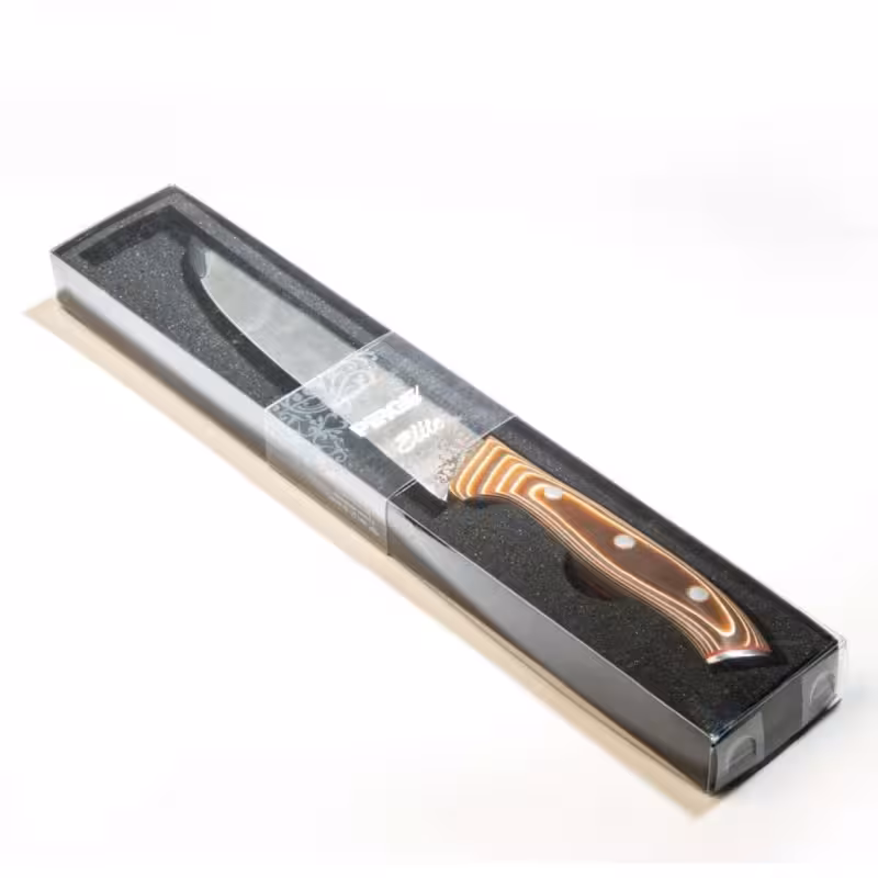 چاقوی گوشت Pirge مدل Elite شماره 2 | تیغه‌ فولادی ضدزنگ با طول 16.5 سانتی‌متر | طراحی مناسب برای برش و قطعه‌ کردن گوشت | لبه‌ تیز و مقاوم در برابر خوردگی | دسته‌ ارگونومیک برای کنترل بهتر | مناسب برای استفاده خانگی و حرفه‌ای | قابل شست‌ و شو دستی