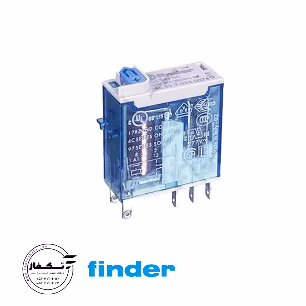 رله دوکنتاکت 8 آمپر فیندر کد405290240000