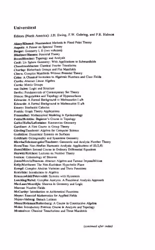 خرید و دانلود نسخه کامل کتاب Singularities and Topology of Hypersurfaces