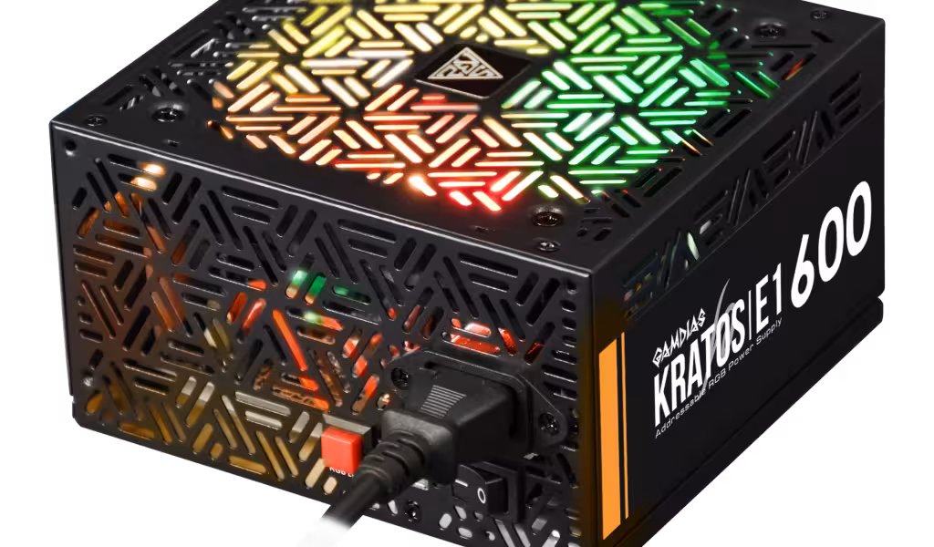 منبع تقذیه  پاور  Kratos E1-600W Gamdias   (استوک)