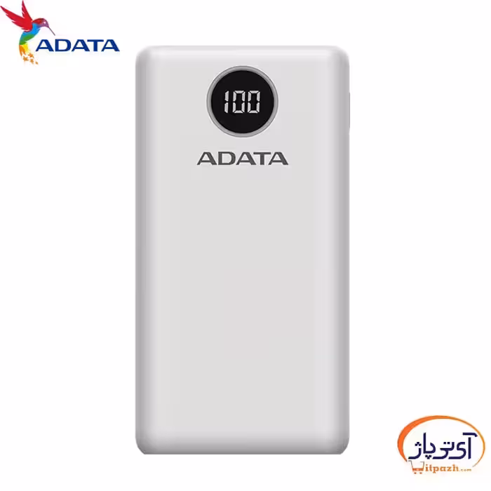 پاوربانک ای دیتا P20000QCD ظرفیت 20000 میلی آمپر ساعت