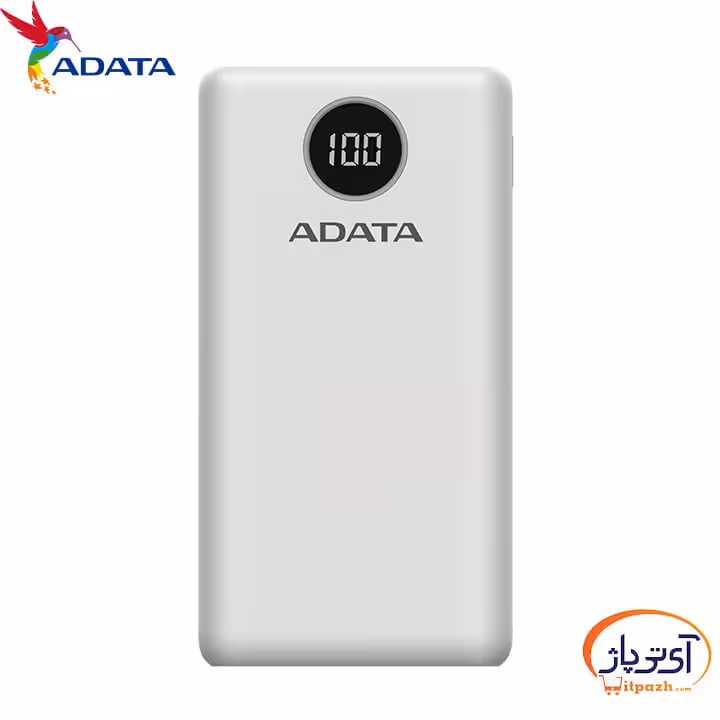 پاوربانک ای دیتا P20000QCD ظرفیت 20000 میلی آمپر ساعت