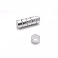 آهن ربا نئودمیوم مدل استوانه ای سایز 15X8 میلیمتر