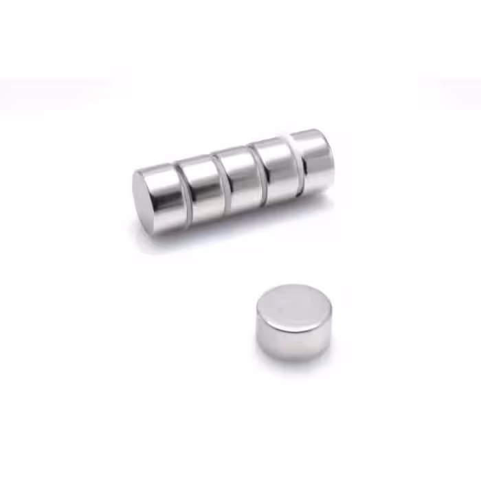 آهن ربا نئودمیوم مدل استوانه ای سایز 15X8 میلیمتر