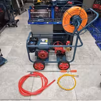 سمپاش بنزینی 4 زمانه 9.5 اسب چرخدار صنعتی باس مدل BS123ZX210-3