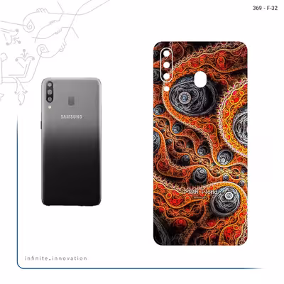 برچسب پوششی ماهوت مدل Mathematical Geometric Shape 7 مناسب برای گوشی موبایل سامسونگ Galaxy M30