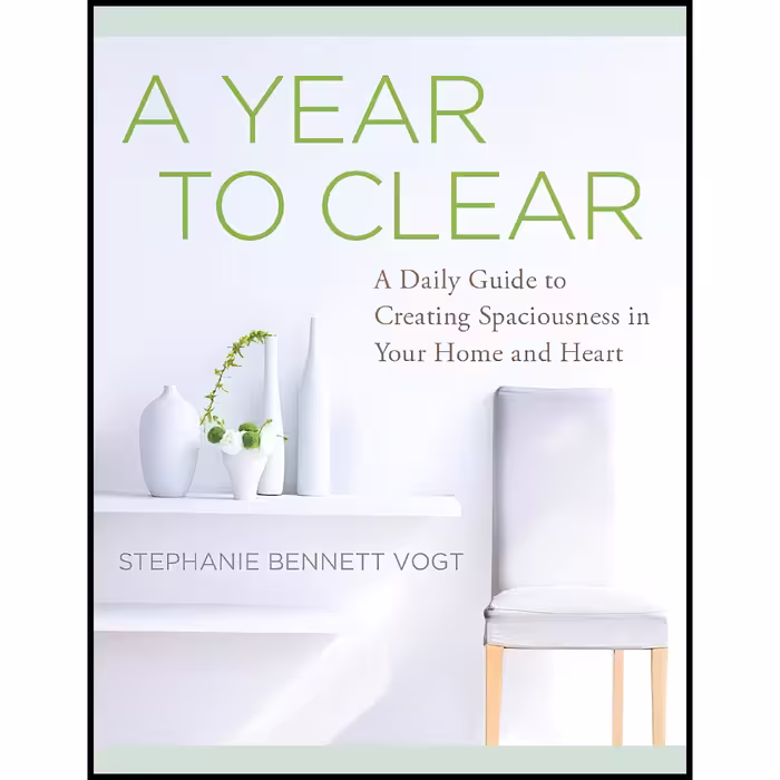 کتاب A Year to Clear اثر Stephanie Bennett Vogt انتشارات Hierophant Publishing