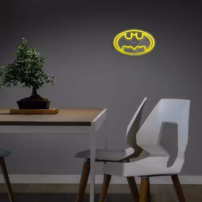 چراغ دیواری نئون دیزاین طرح Batman_YL