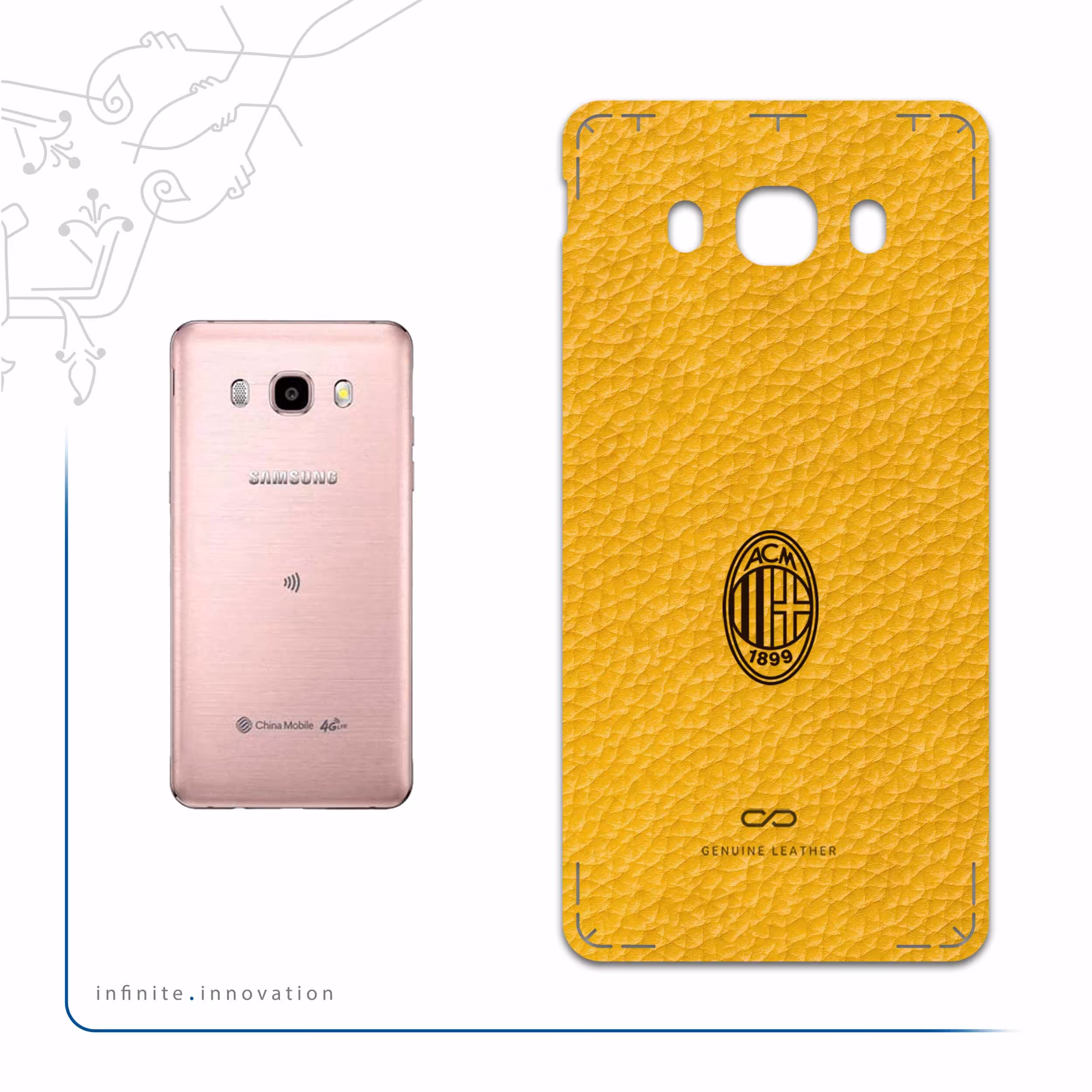 برچسب پوششی ماهوت مدل ML-ACMLN مناسب برای گوشی موبایل سامسونگ Galaxy J5 2016