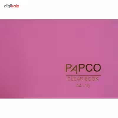 کلر بوک پاپکو مدل A4-10 بسته 12 عددی 