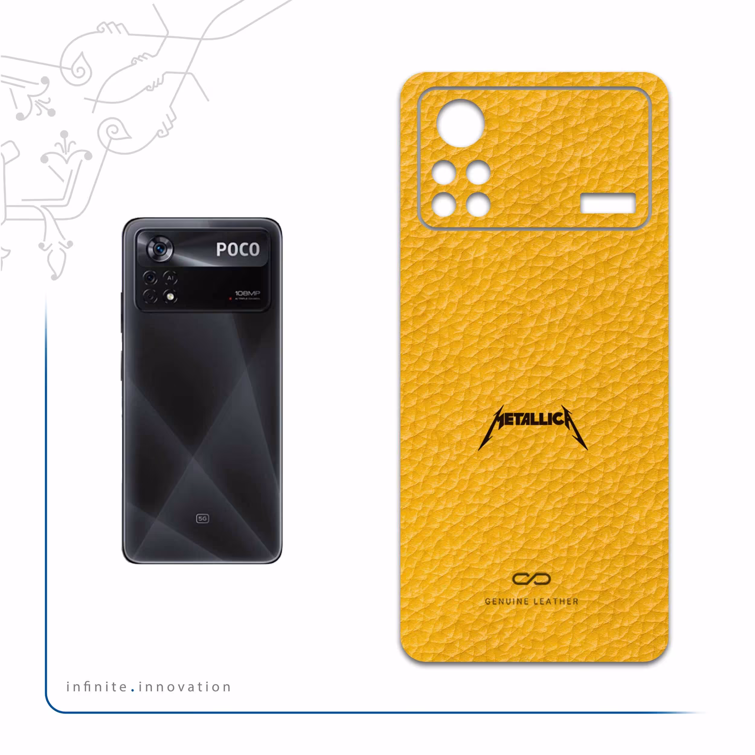 برچسب پوششی ماهوت مدل ML-MTLC مناسب برای گوشی موبایل شیائومی Poco X4 Pro 5G