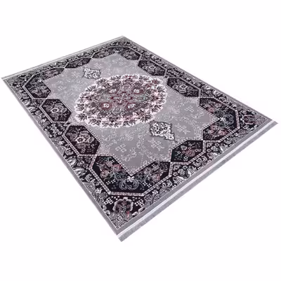 گلیم ماشینی دنیای فرش مدل هالیدی کد 652