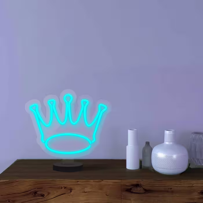 چراغ رومیزی ریموت دار مدل THRONE-GL_TBL-GLASS