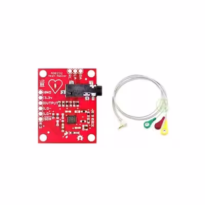 ماژول سنسور  قلب و الکتروکاردیوگرافی مدل AD8232