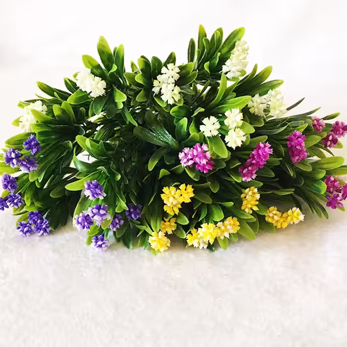 گل مصنوعی مدل رزماری کد 684