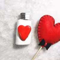 فندک مدل قلبی کد 01
