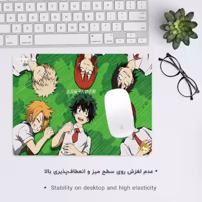 ماوس پد هومرو طرح My Hero Academy Anime مدل A1993