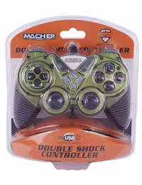 دسته بازی سیمی شوک‌دار Macher مدل MR-59 سبز