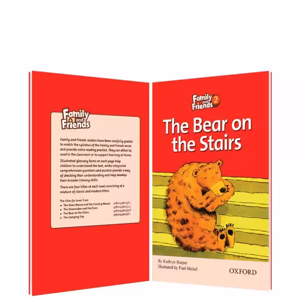 کتاب داستان Family and Friends 2-3 The Bear On The Stairs