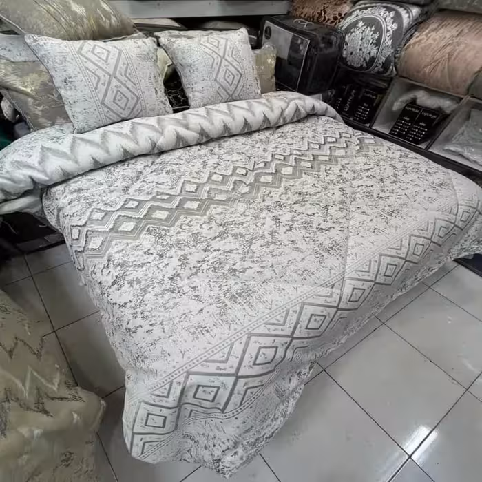 روتختی مخمل طرحدار وارداتی کد 1