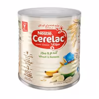 سرلاک گندم و موز به همراه شیر نستله 400گرم | Nestle Cerelac Wheat And Banana With Milk
