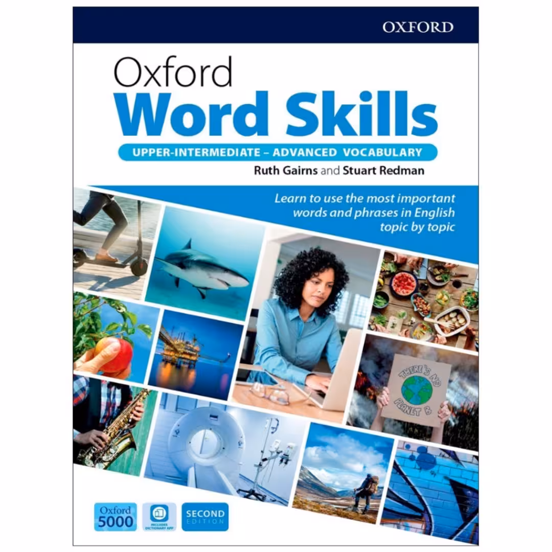 کتاب oxford word skills Advanced ویرایش دوم اثر Stvart Redman انتشارات اکسفورد وزیری