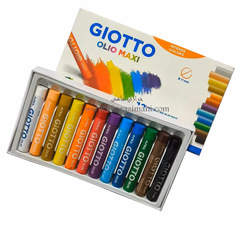 پاستل روغنی 12 رنگ حرفه ای جیوتو | Giotto Olio Fine