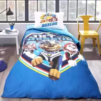 سرویس ملحفه دیزنی یک نفره طرح Paw Patrol Jet برند Tac