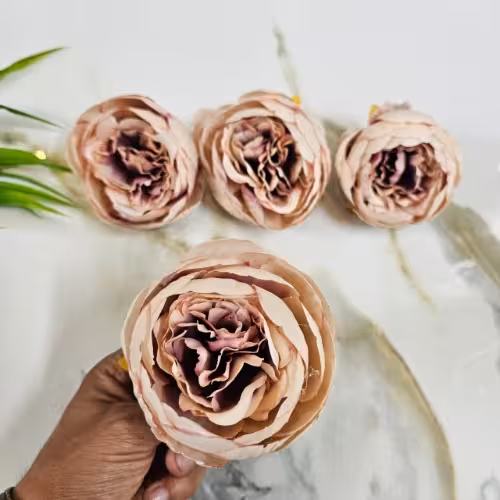 سرگل پیونی کالباسی مصنوعی پک 10عددی