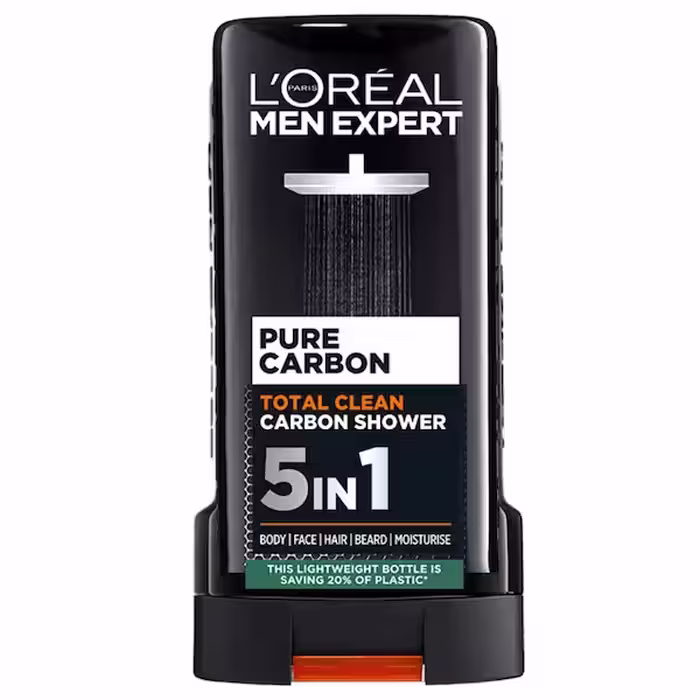 شامپو سر و بدن لورآل Loreal مدل Pure Carbon
