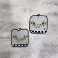 دستگیره مربع مخمل لیمورا - طرح 123