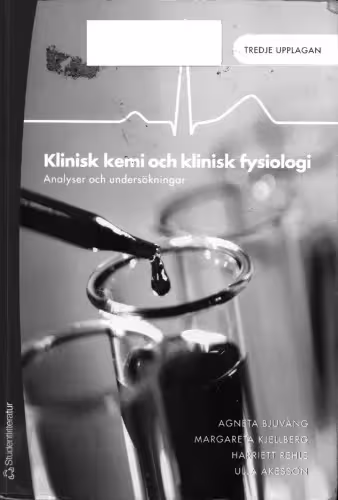 کلینیک شیمی او کلینیک فیزیولوژی | کتاب سوئدی Klinisk kemi och klinisk fysiologi