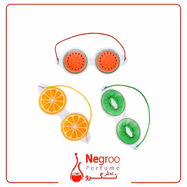 کمپرس ماسک یخی چشم میوه ایی