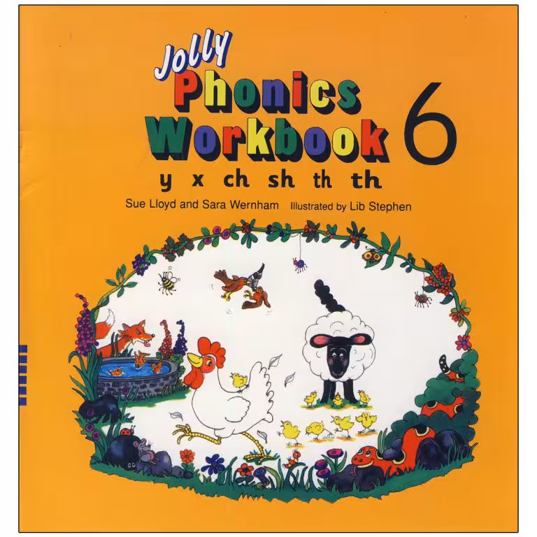 Jolly Phonics Workbook 6 کتاب