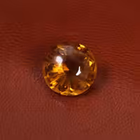 نگین سیترین کد 30118 - جواهری مشاهیر