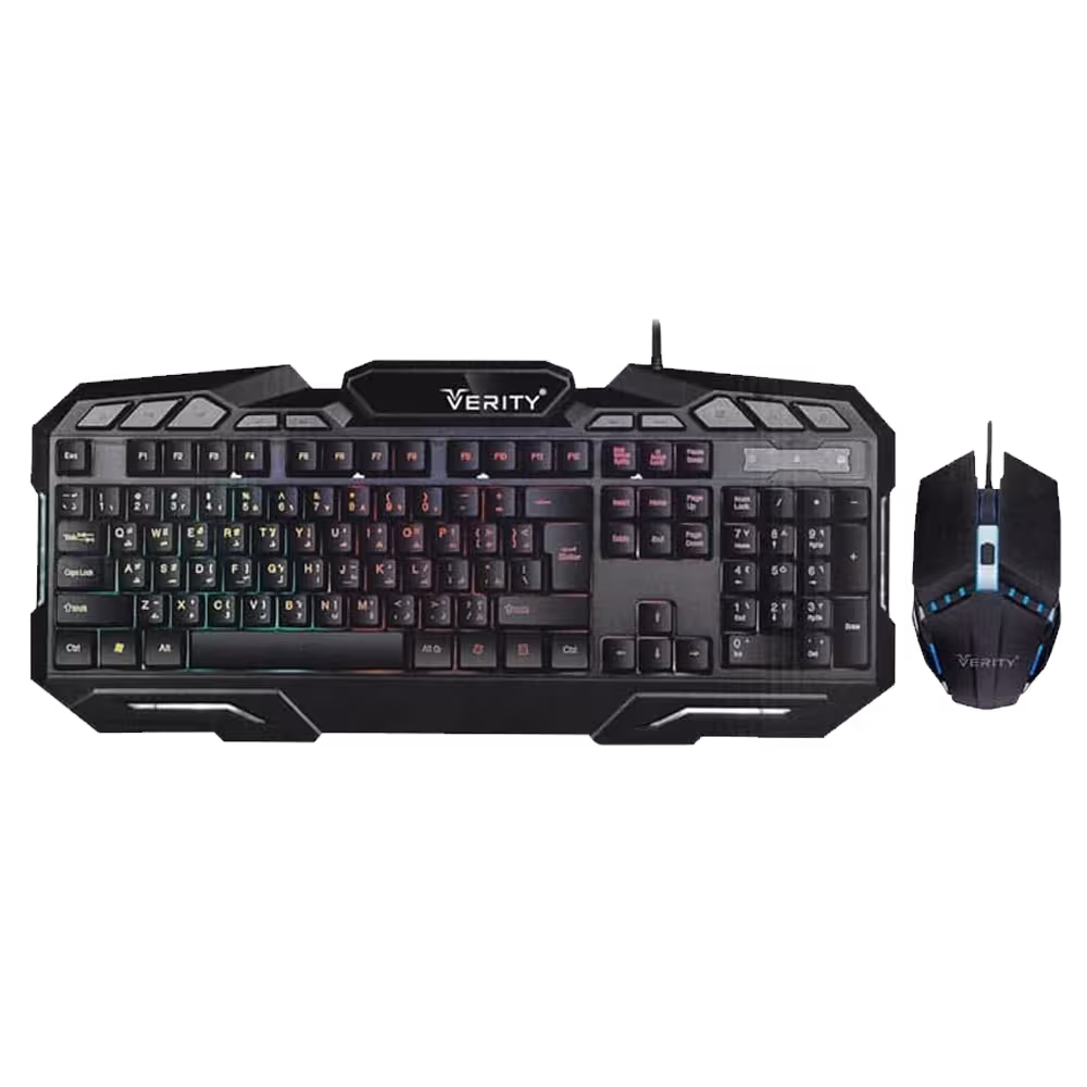 کیبورد و ماوس مخصوص بازی وریتی مدل V-KB6126GCW