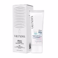 کرم مرطوب کننده پوست کودکان حاوی اوره 3% ولندان 100 میلی لیتر | valendan urea 3 % and eucerin emollient cream 100 ml
