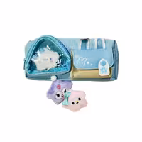 جامدادی smile کرومی تک زیپ جیب دار