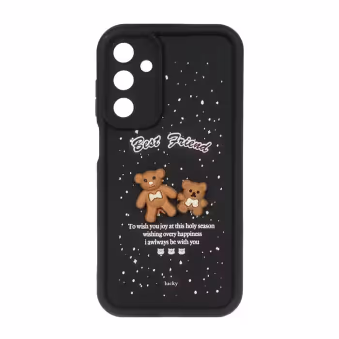 قاب Solid Case عروسکی Friends مدل Samsung Galaxy A25 5G -کد3821