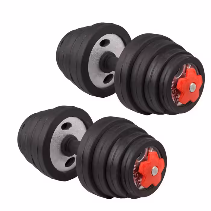 دمبل رکورد مدل N2 وزن 10 کیلوگرم بسته 2 عددی | کالا مکس