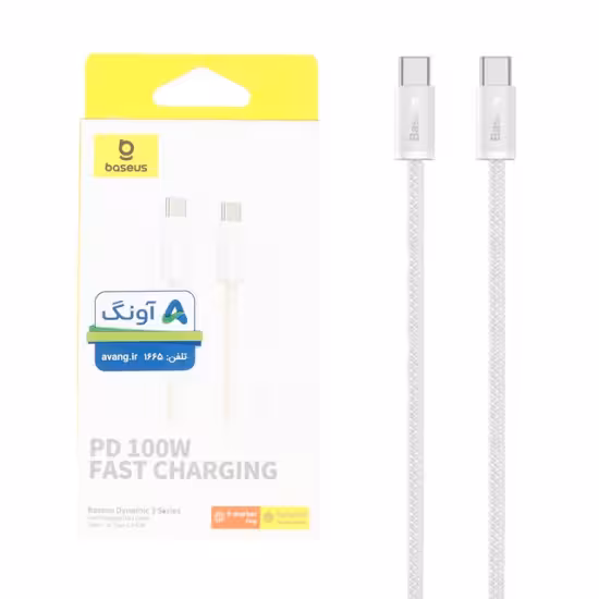 کابل تبدیل USB-C به USB-C بیسوس مدل Dynamic 3 Series CB000076