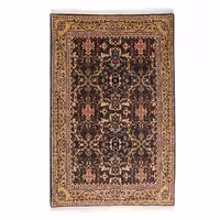 فرش دستبافت سه و نیم متری هریس طرح سراپی