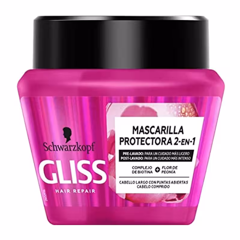 ماسک مو ضد موخوره گلیس Gliss مدل Long and sublime حجم 300ml